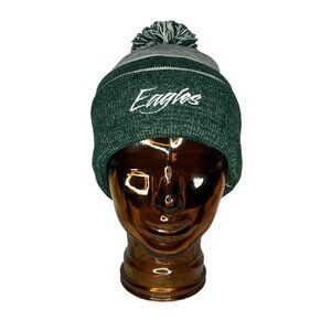 Ohiopyle Adult O/S Green Gray Philadelphia Eagles NFL Pom Beanie Knit Winter Hat
